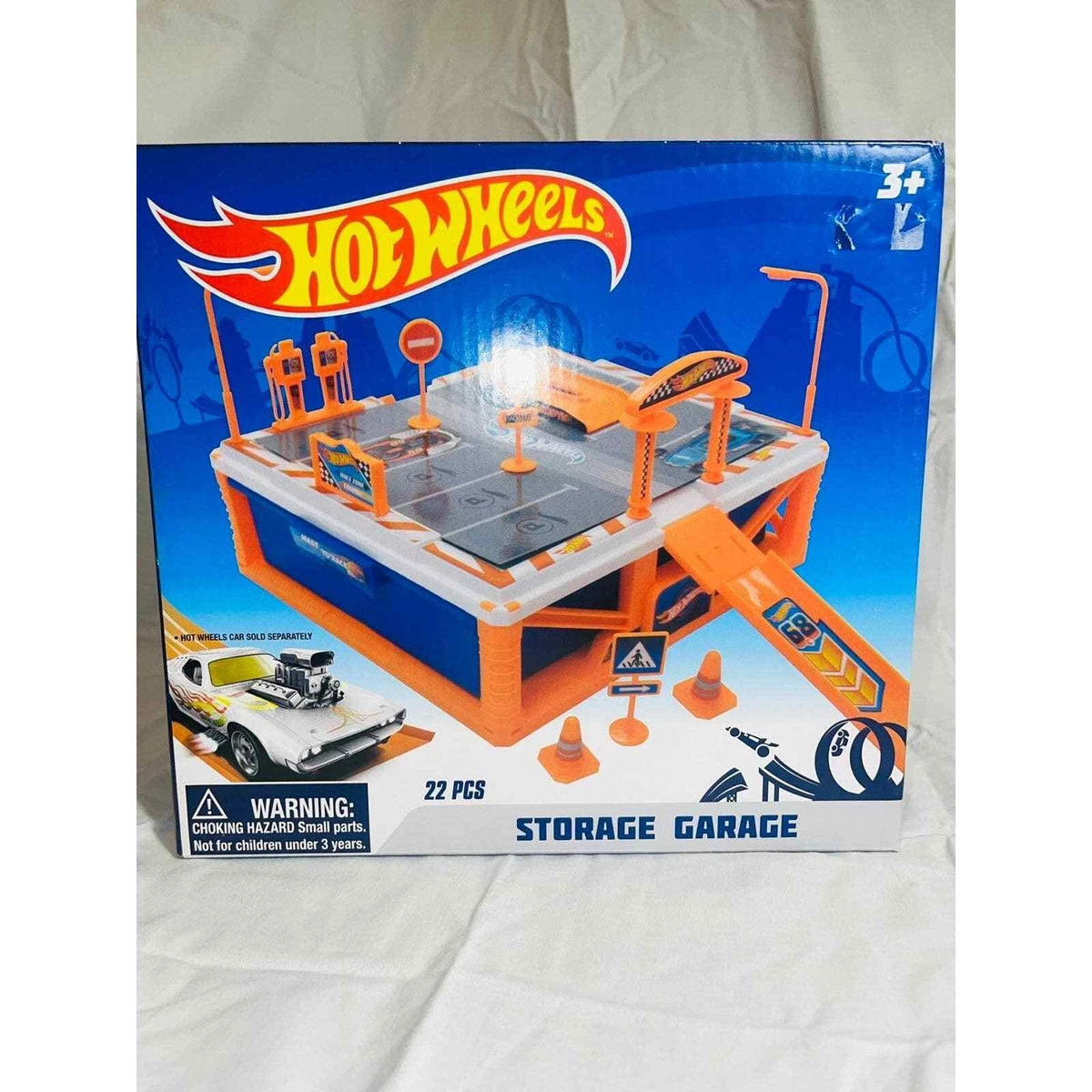 Hot wheels best sale storage garage