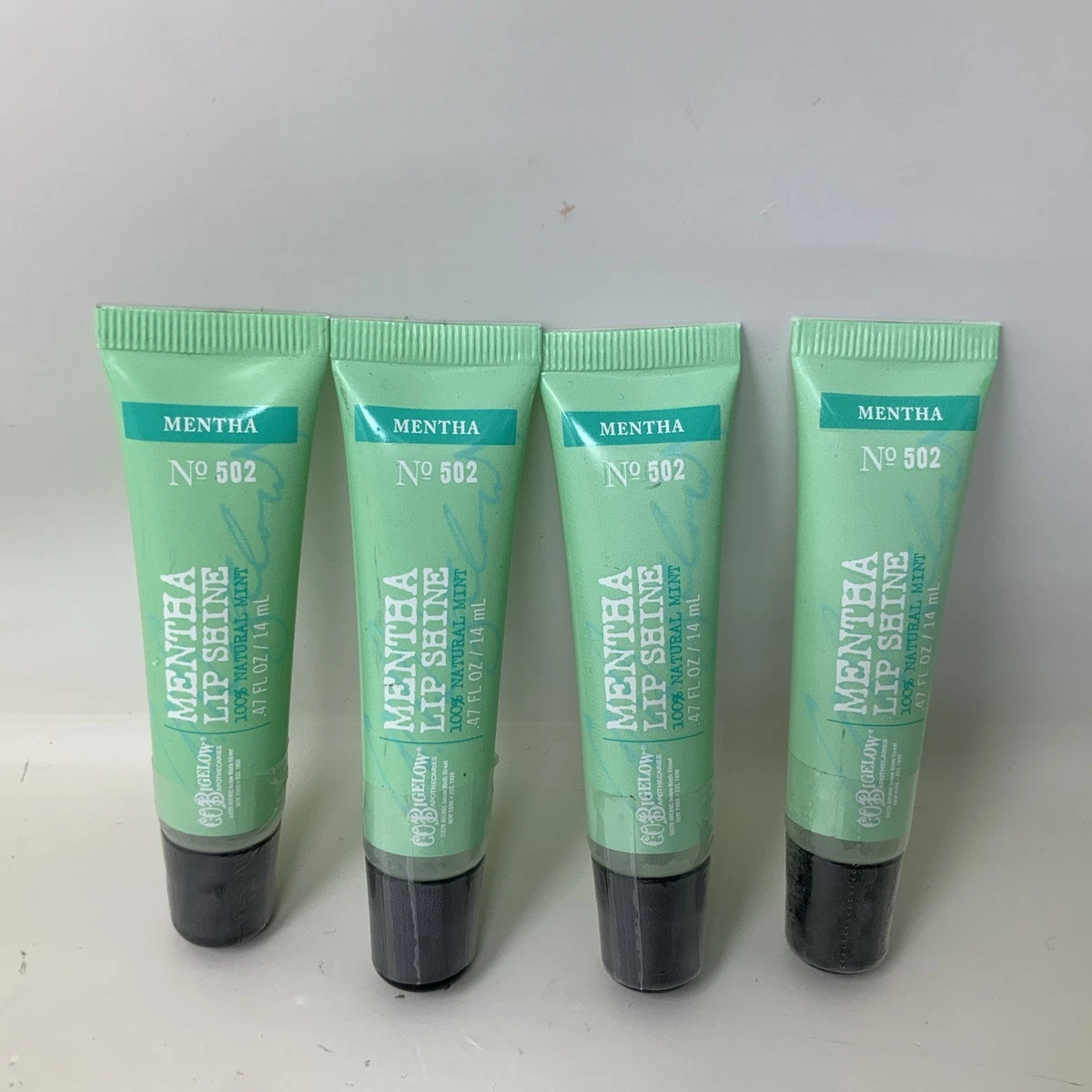 c.o. bigelow mentha lip shine CO Bigelow My Favorite Lip Balm and Mentha Lip Shine. The texture has  changed in the top one, so I'm going to ditch it. I'm debating throwing out  the mint one as