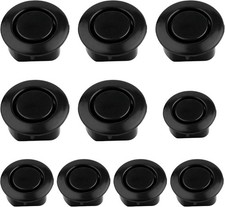 10pcs Car Bumper Hole Plugs for Parking Sensor Radar Holes, Waterproof Dust-Proo