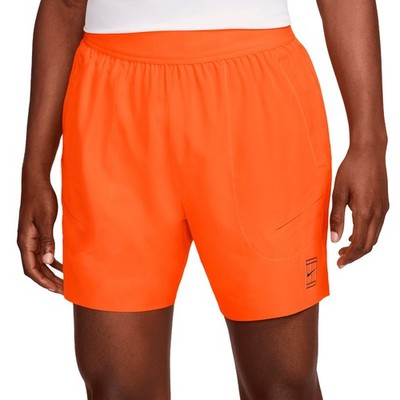 Nike Court Dri-FIT Advantage 6'' Herren Tennis / Padel Shorts HM6740-819 Orange