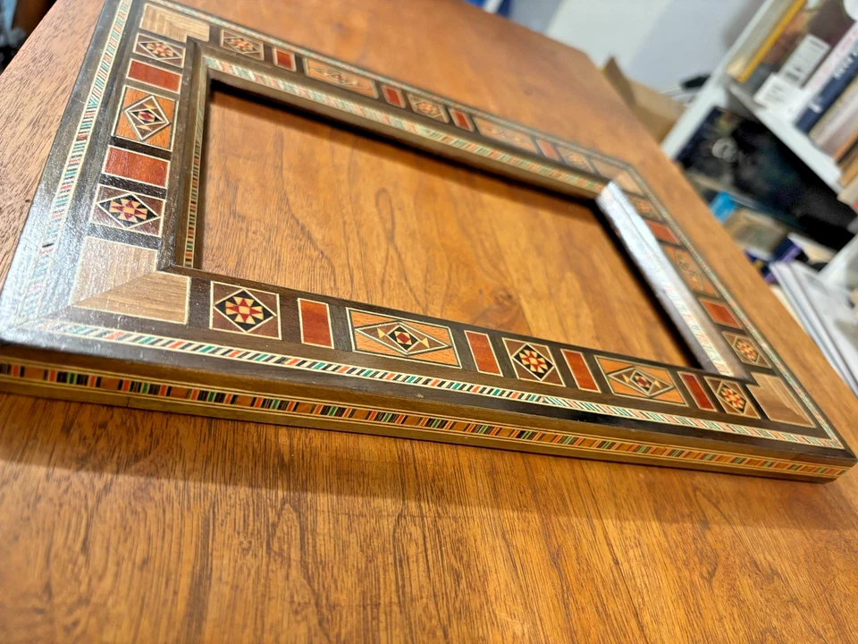 Микромозаичная деревянная рамка для картин - Изображение 4 из 4