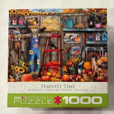 Eurographics jigsaw puzzle; complete;  Harvest Time;  1000 pcs  #43