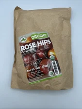 Rose Hips Tea 1 Lb 100% USDA  Certified Organic Real Wild Harvest Exp. 06/2028