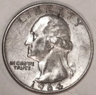 1964-D Washington Quarter - Extra Fine - #3709EA