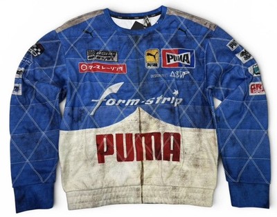 PUMA x ASAP A$AP Rocky Quilted Sweatshirt Racing BLUE $200 Men's 2XL XXL