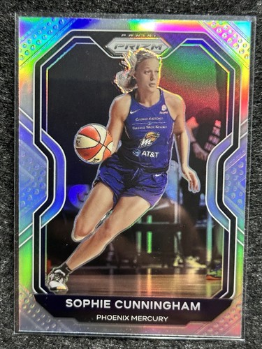Panini 2021 Prizm WNBA Sophie Cunningham #82 Silver Prizm RC Phoenix Mercury