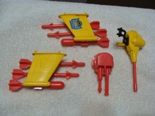 GI JOE TIGER FLY PARTS ALL ORIGINAL GUNS MISSILES WINGS