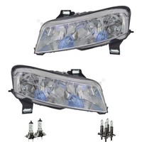 Scheinwerfer Set Links & Rechts H1/H1/H7 FüR Fiat Stilo 192 192_ Inkl. Lampen