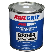 Awlgrip Snow White Topcoat Premium Polyester Urethane 1QT US Boat Paint G8044