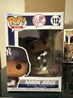 AARON JUDGE Funko POP! MLB: New York Yankees (Away) Figure #112 Plastic Cracked