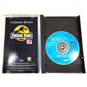 Ecco the Dolphin - Sega CD (Authentic, CIB, Scratch-Free Disc, Ships in a Box)