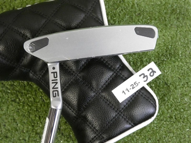Ping 2023 Kushin 4 35" Strong Arc Putter with Headcover Black Dot New - Image 3 of 4