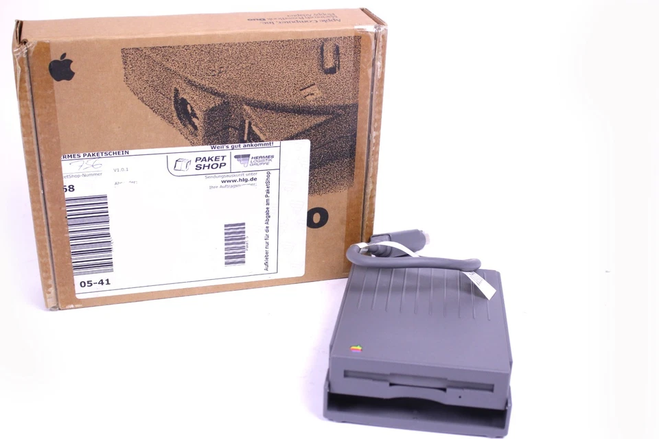 Apple Macintosh PowerBook Duo HDI-20 Externes 1,4MB Diskettenlaufwerk OVP