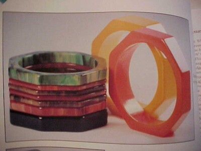 Bakelite Bangles Guide BOOK ベークライトアンティーク Bakelite Bangles: Price & Identification Guide: Parry