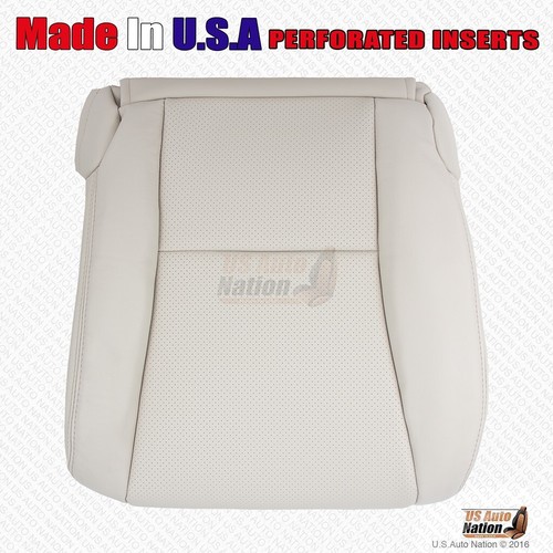 2007 - 2012 Lexus LS460 LS600h DRIVER Bottom Perforated Leather Cover Alabaster - Picture 3 of 10