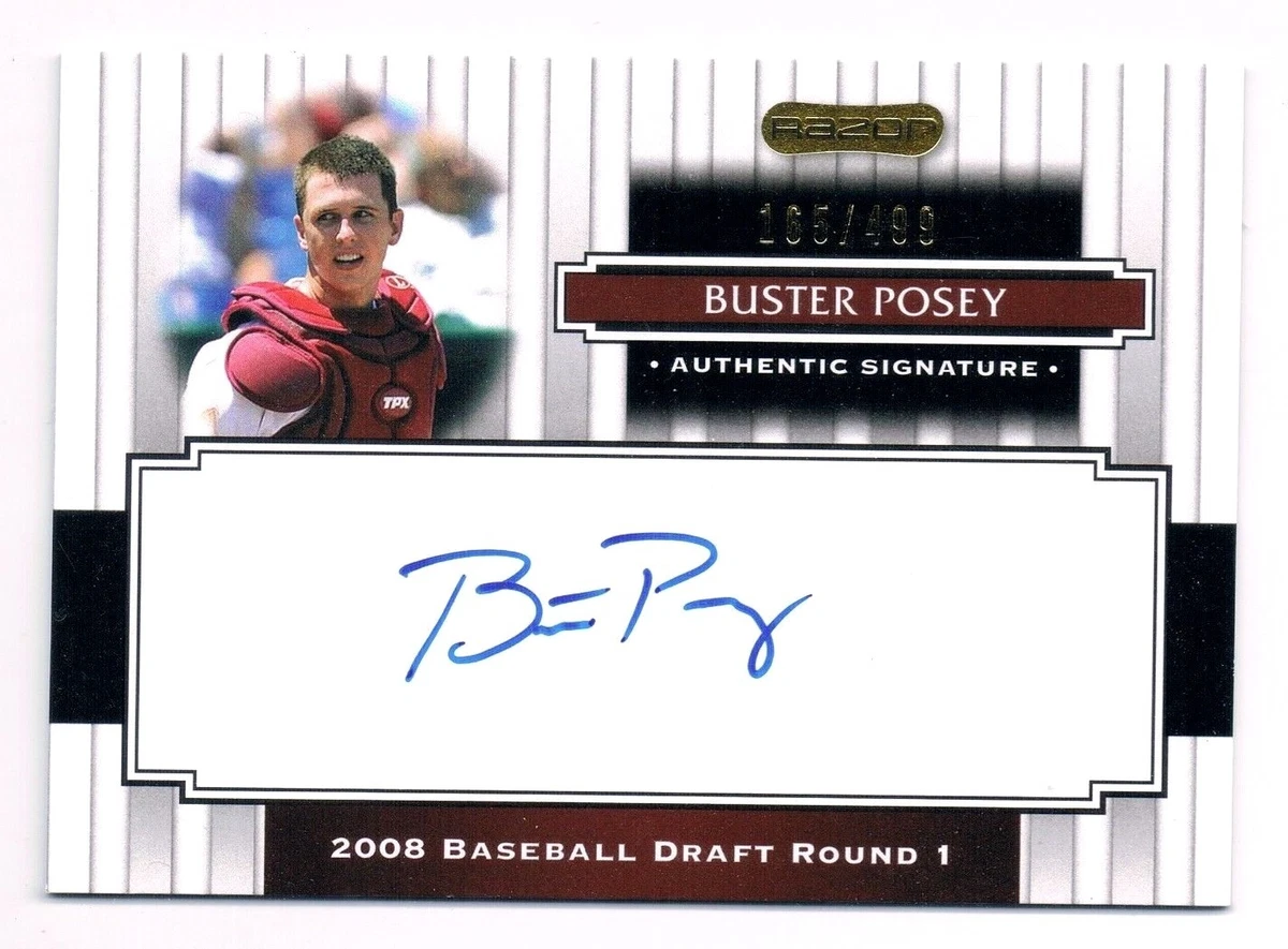 Buster Posey Baseball Sports Trading Card Singles Autographed | eBay
