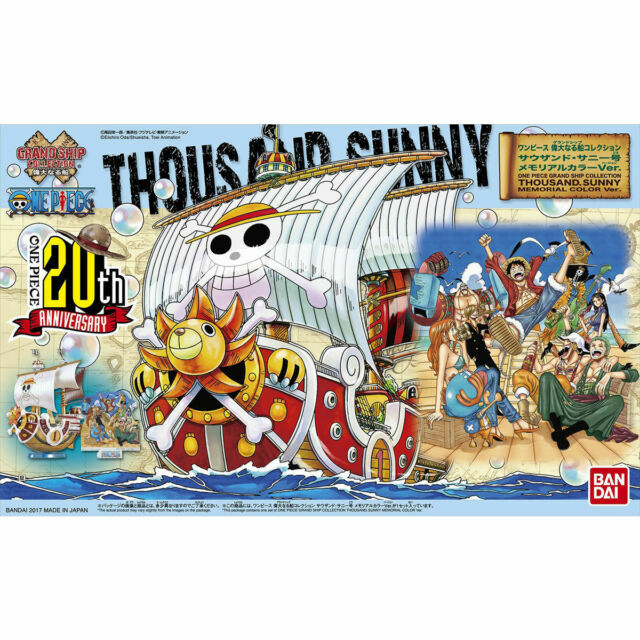 Figure Bandai One Piece Grand Ship Thousand Sunny Memorial Non Scale Sb For Sale Online Ebay