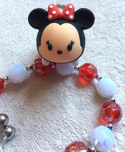 Minnie Mouse Girls T-Shirt & Leggings Size 6, Purse & Tsum Tsum Keychain - NEW! - Picture 9 of 11