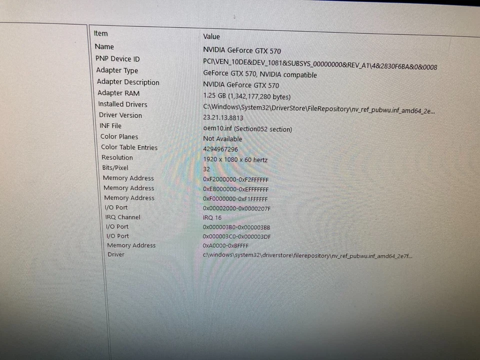 Galaxy NVIDIA GeForce GTX 570 (57NKH3HS4GXK) 1.25GB GDDR5 Graphics adapter - Image 4 of 4