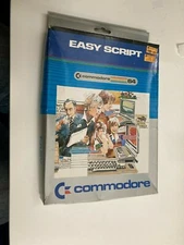 Commodore 64 Software Easy Script word processor 1983