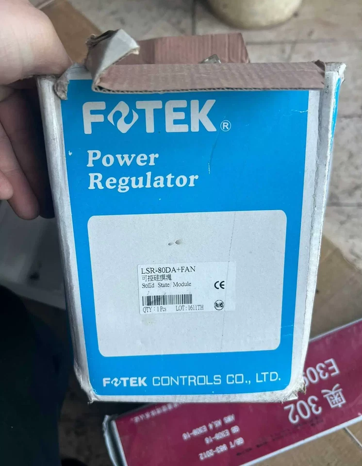 1PC New Fotek LSR-80DA+FAN LSR-80DA Solid State Module Brand Free Ship - Image 4 of 4