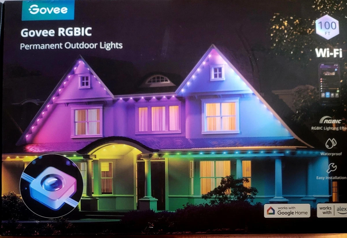 Permanent outdoor string lights deals