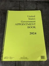 Unicor US Government 2024 Appointment Book, Each [READ DESCRIPTION]