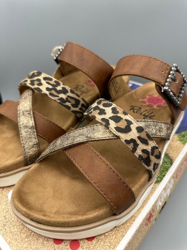 RELIFE Sandalen mit Muster Gr. 37 mit Massage-Elemente Reflexzone der Fersen F15 - Bild 4 von 7