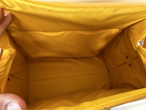 Vintage Vinyl Picnic Cooler Bag Kodak Disc Camera Advertising Promo - Picture 4 of 6