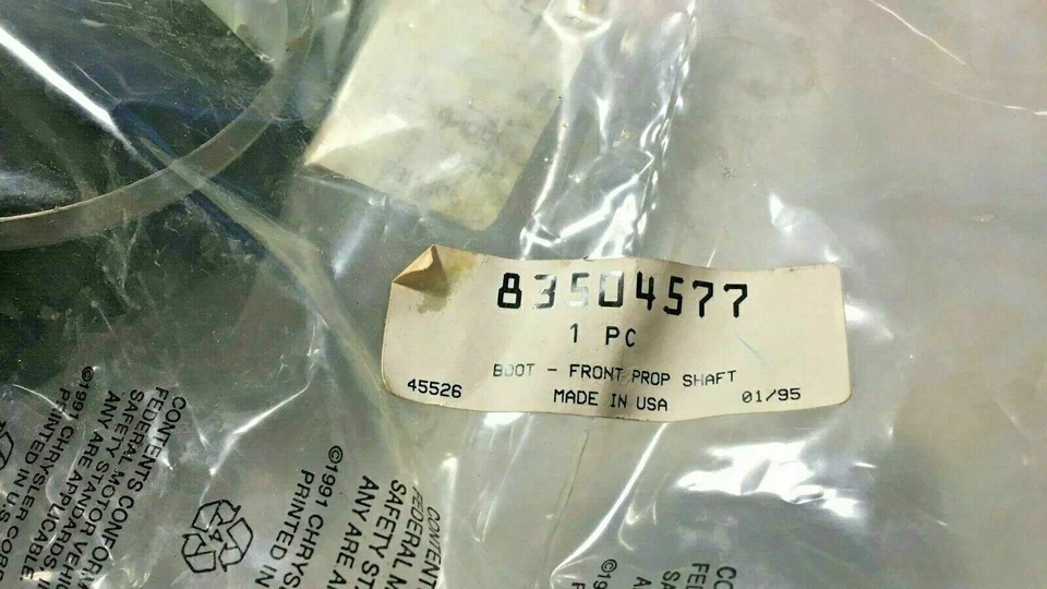 KIT MALETERO CV INTRABORDA DODGE MONACO EAGLE PREMIER MOPAR 83504577 NOS 1988-1992-C22 Foto 2 de 3