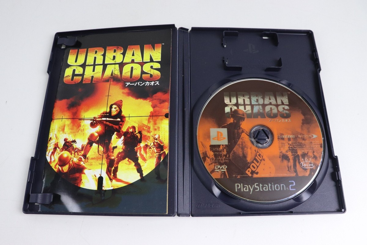 SONY PLAYSTATION 2 URBAN CHAOS MANUAL INCLUDED NTSC-J (403 SONY PLAYSTATION 2 URBAN CHAOS MANUAL INCLUDED NTSC-J (403