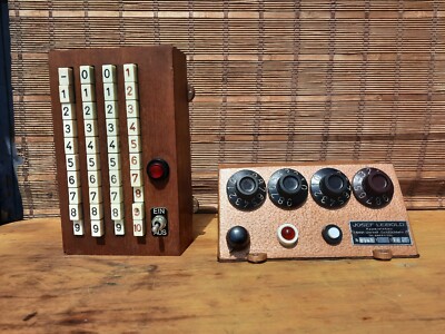 a stylish wood clad organ song display by Josef LEIBOLD, VINTAGE