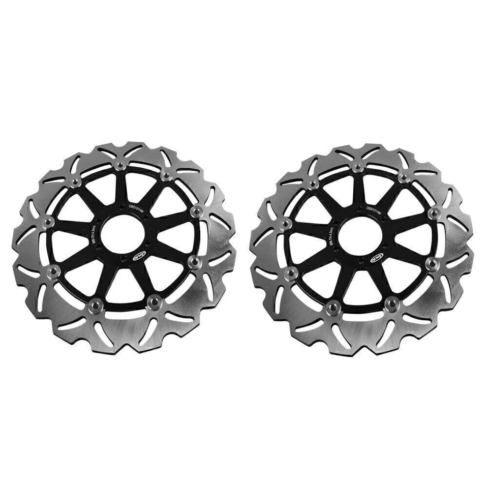 Steel Front Brake Disc Rotors Pad Fit For Ducati 916/996/996S/ST2/ST3/ST4 Motor Foto 3 de 4