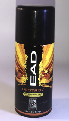 EAD Destroy Men s Deodorant Body Spray 1ea 2.8oz/79g Can-Brand New-SHIP N 24 HRS