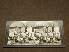 VINTAGE STEREOVIEW STEREOSCOPE CARD BARANQUILLA COLUMBIA SOUTH AMERICA