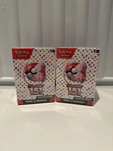 2x Pokémon Scarlet & Violet 151 Booster Bundle - New & Sealed