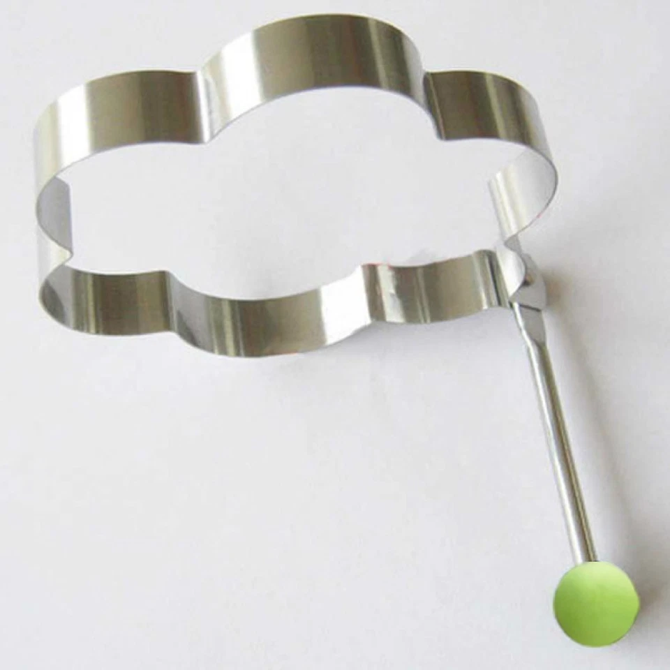 4 pezzi in acciaio inossidabile cuore / tondo / stella pentagramma / - Immagine 2 di 4