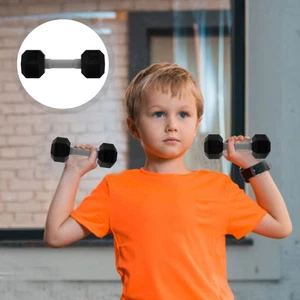 2 Pcs Ajustable Dumbbell Toddler Doctor Play Set Baby Weights Pink Dumbbels