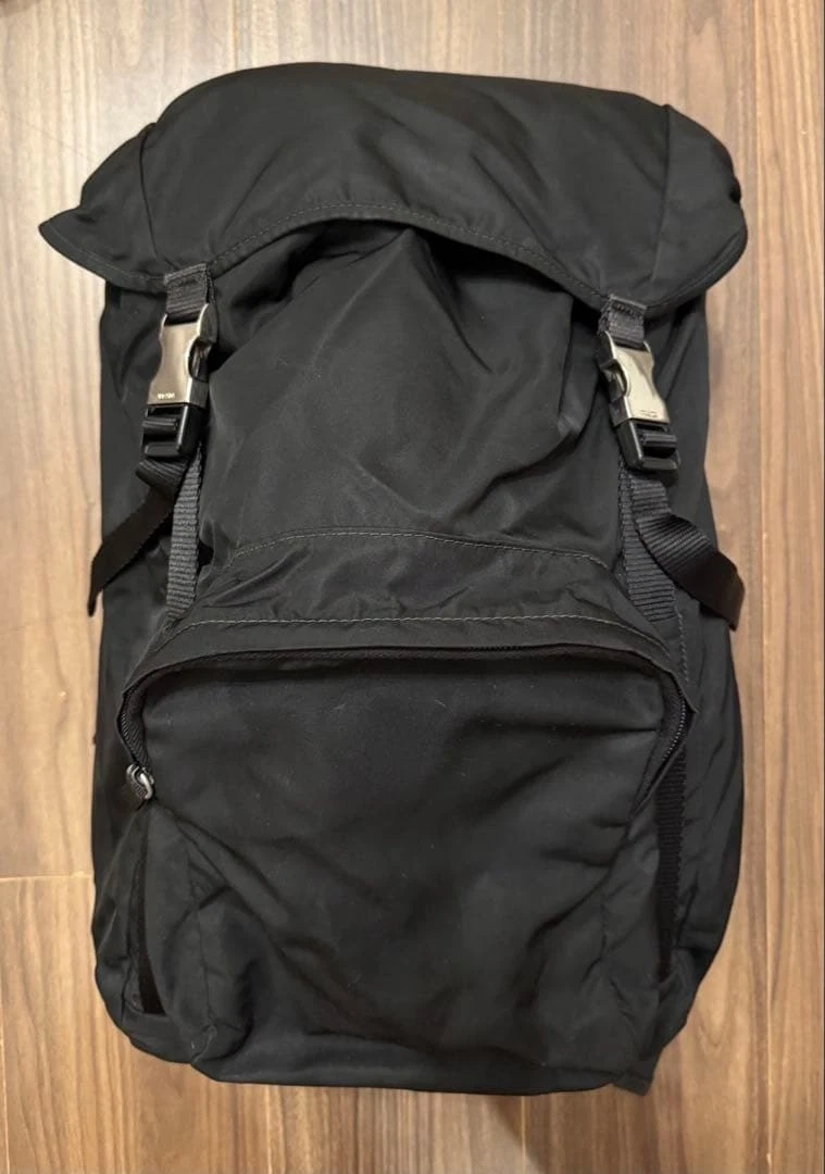 PRADA Backpack Black Bags for Men for sale | eBay