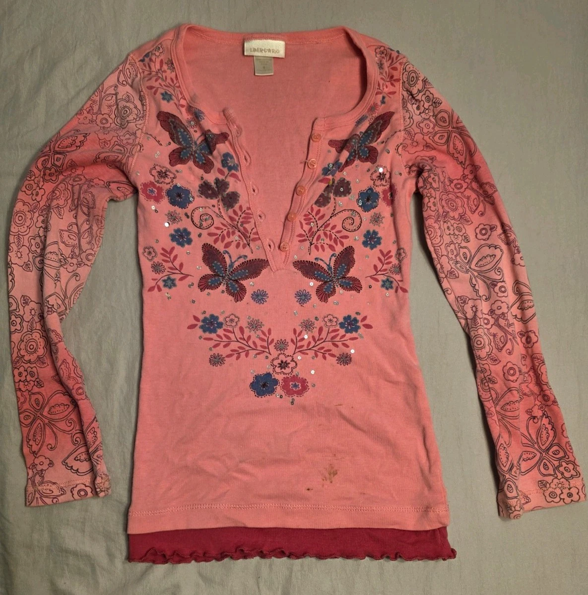 Limited Too Girls Long Sleeve Tops, Shirts & T-Shirts for Girls