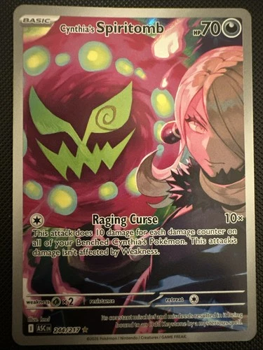 Cynthia's Spiritomb 244-217 - Ascended Heroes - Pokemon - NM