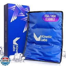 Large Ice Packs for Injuries Reusable - Ice Pack for Back Pain Re