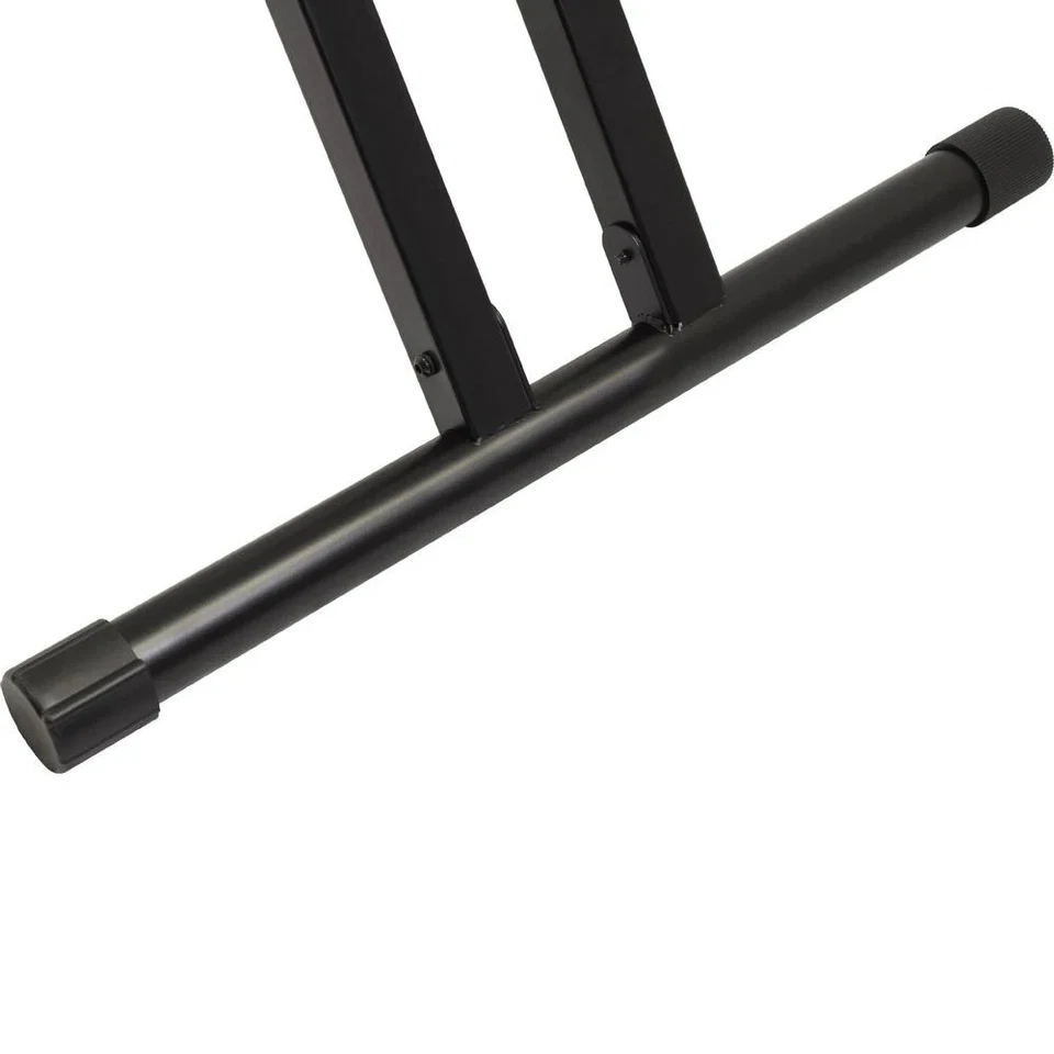 Soporte de teclado Ultimate Support IQ-X-3000 resistente doble refuerzo estilo X Foto 4 de 4