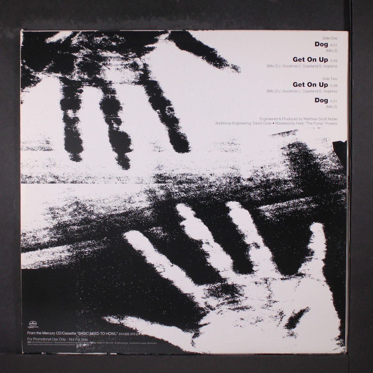 Milo Z: Basic Need To Howl: CD Milo Z: Basic Need To Howl: CD