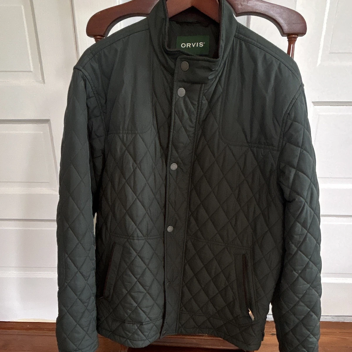 ジャケット・アウター ORVIS deckhock jacket Black XL Orvis Button Jackets for Men for Sale | Shop New & Used | eBay