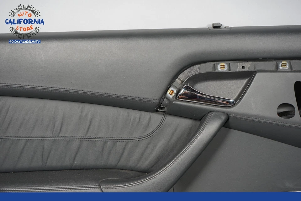 00-06 Panel puerta interior conductor trasero izquierdo mercedes w220 s600 s65 amg negro OEM Foto 3 de 4