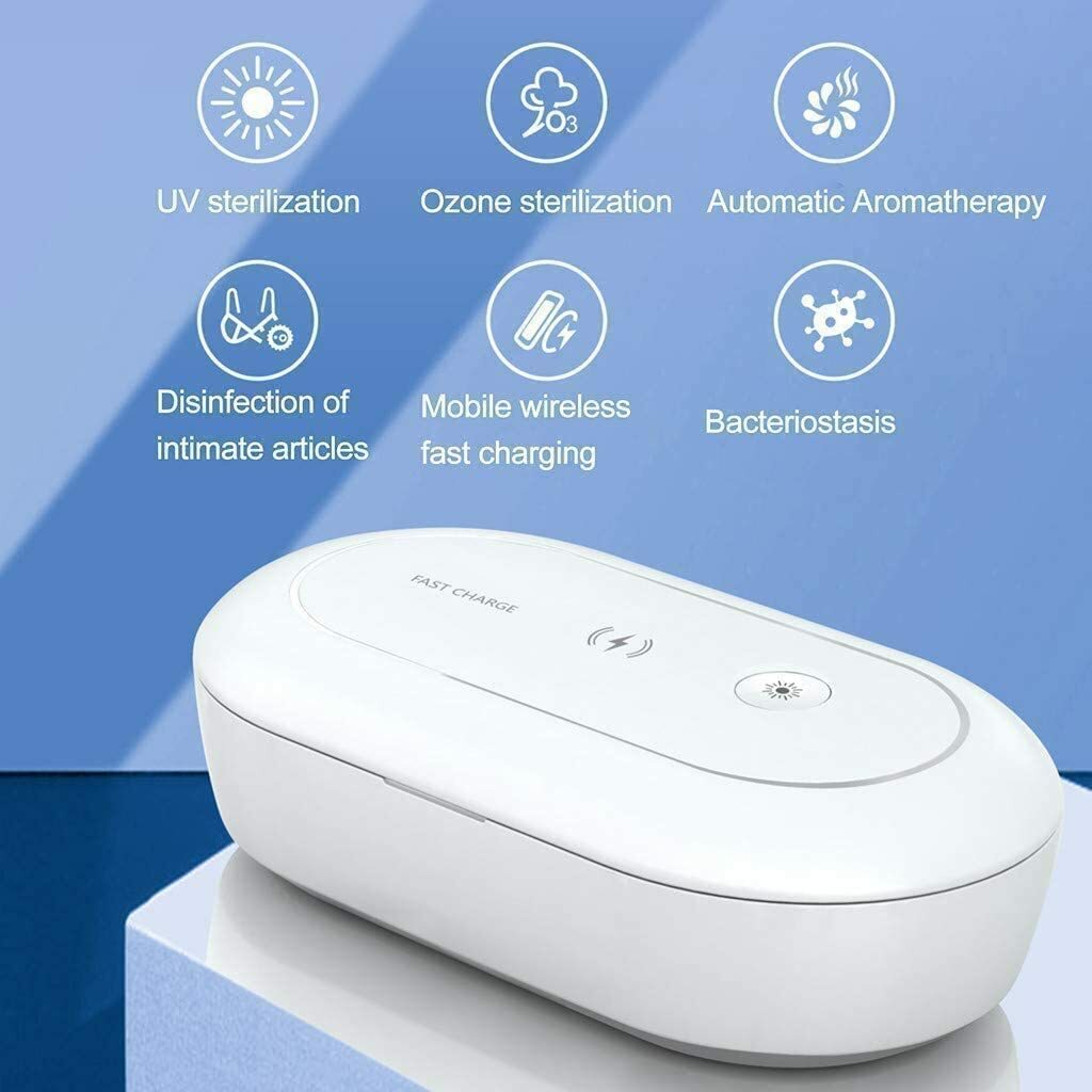 Qualcomm Quick Charge 3.0 Mobile Phone Wireless Charging UV Sterilizing Box