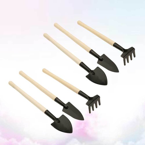 15pcs Pot Plant Tools Mini Potted Tools Shovels Rake Kit Gardening Accessories - Picture 10 of 11