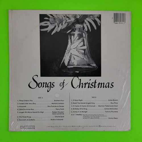 Songs of Christmas Compilation LP in SHRINK 1981 P-15757 VG+ ULTRASONIC CLEAN - Picture 14 of 24