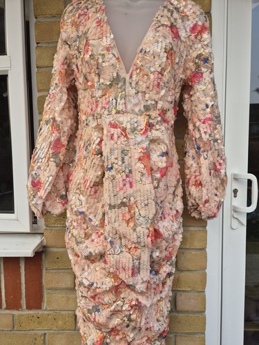Boohoo Women Occassion Dress Size 8 - Picture 3 of 14